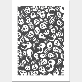 Silly Skulls Posters and Art